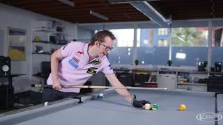 Trickshot pool champion Florian 'Venom' Kohler on his cue tip preference