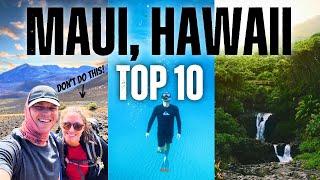 Top 10 Adventures, Excursions & Tours To Do In Maui, Hawaii - 4K Travel Guide