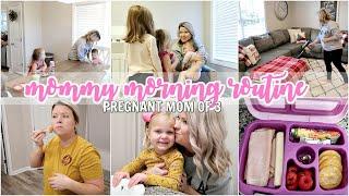 *NEW* MOMMY MORNING ROUTINE PREGNANT MOM OF 3 | STAY AT HOME MOM