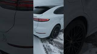 Porsche Cayenne. Покраска зеркал, оклеивание полиуретановой плёнкой XPEL 240 микрон.