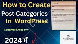 How to Create Categories & Add Product in WordPress?