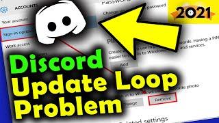 Discord Update Failed Fix Windows 10 | Discord Update Loop Fix | How to Fix All Discord Update Error