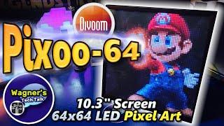 Divoom Pixoo 64 - Awesome 64x64 LED Pixel Art Display