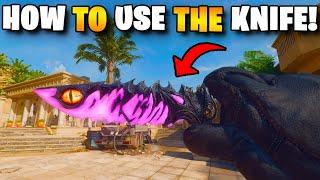 How To ACTUALLY USE The Knife & Melee Weapons In Black Ops 6! (How To Use The Knife In BO6)