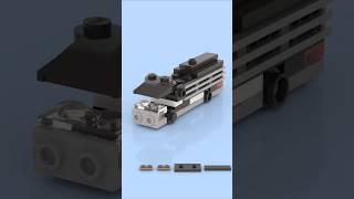 LEGO Microscale Prison Bus  Tiny Transport Big Trouble  #lego
