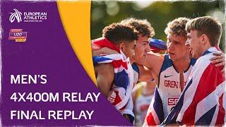 UNDENIABLE BRITISH PACE - Men’s 4X400M Relay Final - European U20 Championships Tallinn 2021