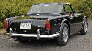 1964 Triumph TR4 - Cold start & Test drive