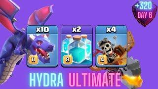 +320 | Hydra Ultimate Attack TH16 | Day 6 | Legend League 11/2024