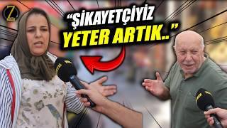 "ŞİKAYETÇİYİZ... YETER ARTIK.." | PAZARCI DA PAZARA GELEN DE VERYANSIN ETTİ | SOKAK RÖPORTAJARI