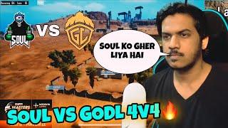 SouL vs GodL 4v4 Intense Fight - iFlicks Reaction