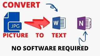 How to copy text from image on PC using Word/OneNote
