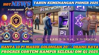 PI NETWORK TERBARU HARI INI HANYA 10 PI PIONER MASUK 20℅ GOLONGAN ORANG KAYA  DI KERAJAAN PI !!