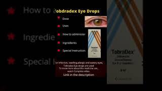 Tobradex eye drops #shorts