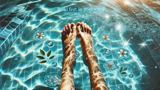 68 Seconds ONLY: 6 Reiki Feet Symbols in Water Meditation