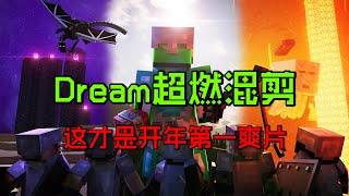 我的世界：Dream超燃动画混剪，这才是开年第一爽片