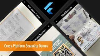 Flutter Meets Dynamsoft: Elevating Scanning with MRZ, Barcode, and Document Demos