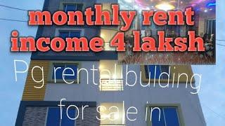 Rental ronnig monthly rent 4 Laksh pg for sale in Bangalore near by kindly gate my Whatsp 8904851815