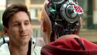 Cristiano Ronaldo # Lionel Messi #Best Robot Commercials