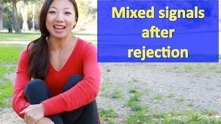 DATING ADVICE: Getting mixed signals AFTER she's rejected you? (DATING ADVICE FOR GUYS)