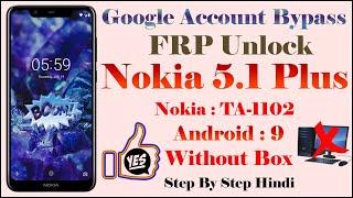 Nokia 5.1 Plus FRP Unlock | Nokia TA-1102 FRP Bypass Without PC