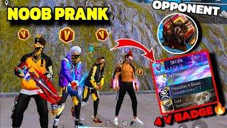 No Internet Prank  लेकिन Satvik ने Hakson Bhai को Gone Wrong  V Badge Player  Garena free fire