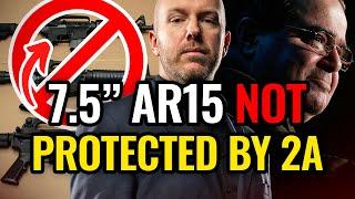 Federal Court: AR15 SBR not Protected by 2a!!