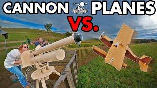 Apple Cannon vs. Airplanes - Lots of Carnage