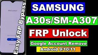 Easy FRP Bypass Samsung A30s Google Account Remove | Samsung FRP Unlock One Click Android 9/10/11/12