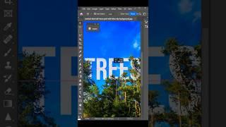 How to put text behind In adobe photoshop #photoshoptutorial #short #viral