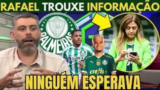 RAFAEL BULLARA TROUXE INFORMAÇÃO "QUENTE" DE DENTRO DO PALMEIRAS.