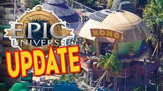 Epic Universe Construction Update | Major Progress In Dark Universe & More