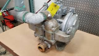 SANDPIPER SB 1 1/2-A Air Powered Double Diaphragm Pump Cf8m 100psi