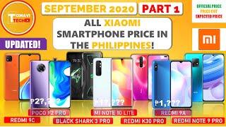 (PART1) Xiaomi SmartPhones Pricelist in Philippines | September 2020 | All Updated! With Narration!