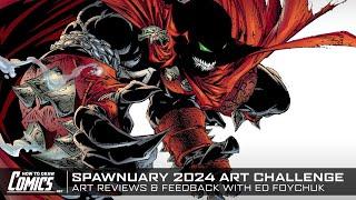 Spawnuary 2024 Cover Art Challenge | Art Reviews & Feedback With Ed Foychuk