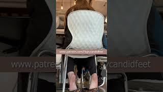 Candid feet