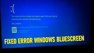 fix windows blue screen during installation error windows 11 / 10