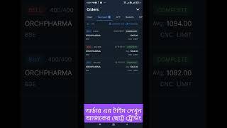 4 Lakh Trading in #orchidpharma  || Small Profit  @dr.market.bengali