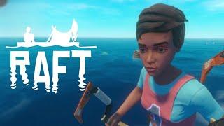 ВЫЖИВАНИЕ НА ПЛОТУ(С ДРУГОМ) - Raft #1