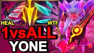 Wild Rift China Yone Top - 31KILL Broken OP Navori Yone Build Runes - Fiend Queller Yone Skin