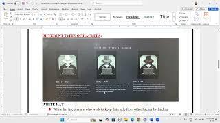 DIFFERENT TYPES OF HACKERS, Mastering Cyber Security