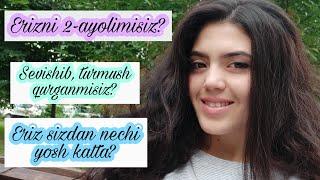 Kelin hayoti / Uy yumushlarim / Erim haqidagi savollarga javob️