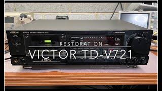 Part 1 - New sheriff in the town - Victor TD-V721 aka JVC TD-V1010 Restoration   4K