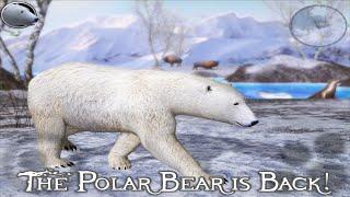 Polar Bear Simulator 2 VS Walrus, Seal, Bison, Fox By Gluten Free Games Part 1