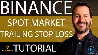 BINANCE - TRAILING STOP LOSS - TUTORIAL - (SPOT MARKET)