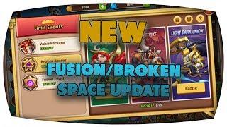 Idle Heroes - Update/Event Notes 1.9.11 Fusion/Broken Space+ 5 Star Fusions!