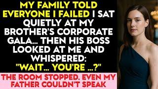 Family Said I Failed — Then My Brother’s Boss Looked at Me and Said: “You’re the Hero Firefighter?”