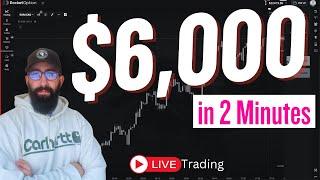 $6000 Trading News on Pocket Option | LIVE SESSION