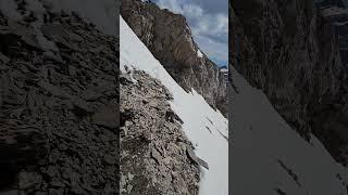 On Top of the Calanda Mountain Massif, Switzerland