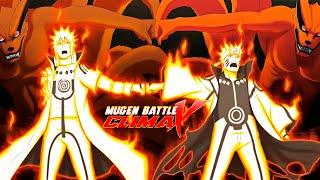 Naruto MUGEN Battle Climax - Arcade/Survival (Minato & Naruto) [Hard 16] [2v1] [No Commentary]