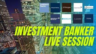 Meet 16 Investment Bankers from Goldman, Morgan, JPM, CS, BAML & More - Elevate Exclusive Session